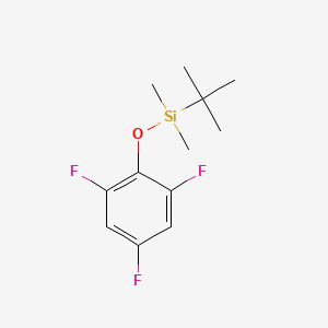2-[tert-Butyldimethylsilyloxy)-1,3,5-triifluorobenzene