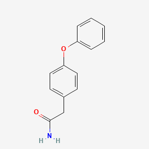 molecular formula C14H13NO2 B6289207 2-(4-Phenoxy-phenyl)-acetamide CAS No. 92199-39-8