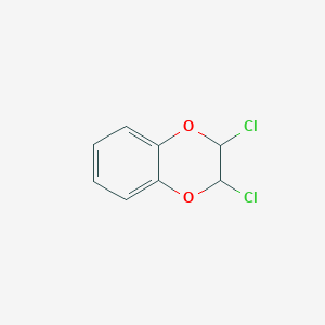 molecular formula C8H6Cl2O2 B6289214 2,3-Dichloro-2,3-dihydro-1,4-benzodioxin, 98% CAS No. 152946-83-3