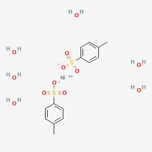 molecular formula C14H26NiO12S2 B6289226 Nickel(II) p-toluenesulfonate hexahydrate;  98% CAS No. 124273-60-5