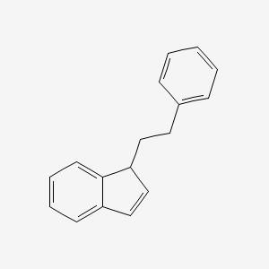 molecular formula C17H16 B6289232 1-(2-Phenylethyl)indene CAS No. 152571-58-9