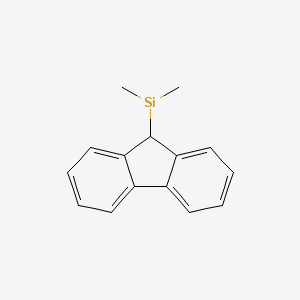 molecular formula C15H15Si B6289263 9-Dimethylsilylfluorene CAS No. 266346-59-2