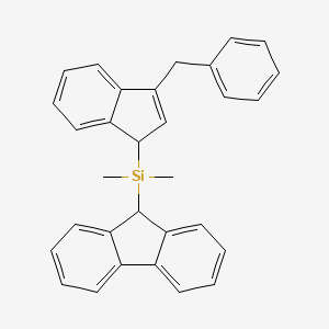 (Fluoren-9-yl)-(3-benzylinden-1-yl)dimethylsilane