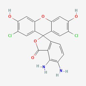 molecular formula C20H12Cl2N2O5 B6289295 DAF-4 DA;  90% CAS No. 208850-34-4