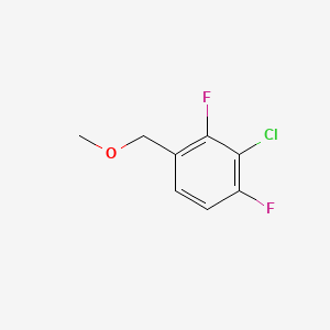 2-Chloro-1,3-difluoro-4-(methoxymethyl)benzene