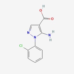 5-Amino-1-(2-chlorophenyl)-1H-pyrazole-4-carboxylic acid
