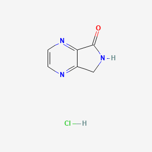 6,7-Dihydropyrrolo[3,4-b]pyrazin-5-one hydrochloride