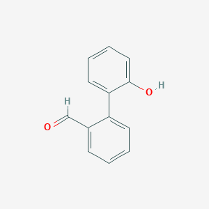 molecular formula C13H10O2 B6289751 2-(2-Formylphenyl)phenol, 95% CAS No. 67608-60-0