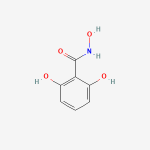molecular formula C7H7NO4 B6290051 2,6,N-Trihydroxy-benzamide, 95% CAS No. 35318-17-3