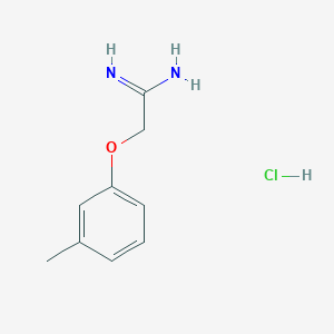 2-m-Tolyloxy-acetamidine hydrochloride