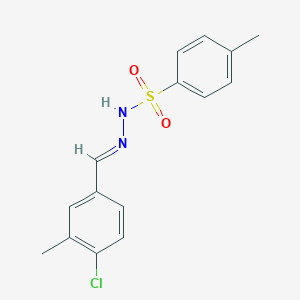 N'-(4-Chloro-3-methylbenzylidene)-4-methylbenzenesulfonohydrazide
