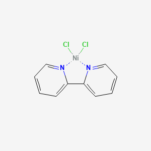 molecular formula C10H8Cl2N2Ni B6291110 (2,2'-Bipyridine)nickel dichloride, 95% CAS No. 22775-90-2