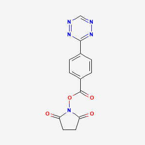 molecular formula C13H9N5O4 B6291119 H-Tz-NHS CAS No. 2565819-74-9