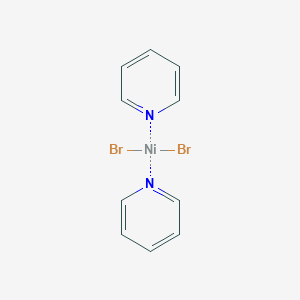 molecular formula C10H10Br2N2Ni B6291122 Dibromobis(pyridine)nickel CAS No. 14024-85-2