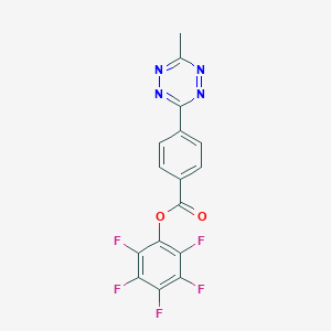 molecular formula C16H7F5N4O2 B6291125 Me-Tz-PFP CAS No. 2565807-33-0