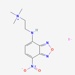 molecular formula C11H16IN5O3 B6291191 NBD-TMA, EAM-1 CAS No. 287970-46-1