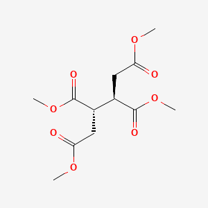 molecular formula C12H18O8 B6291314 meso Butane-1,2,3,4-tetracarboxylic acid tetramethylester;  98% CAS No. 1641-42-5