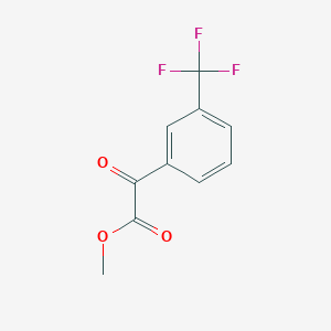 molecular formula C10H7F3O3 B6291319 Methyl 3-(trifluoromethyl)benzoylformate CAS No. 1538576-72-5