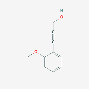 molecular formula C10H10O2 B6291677 3-(2-Methoxyphenyl)-2-propyn-1-ol CAS No. 154884-62-5