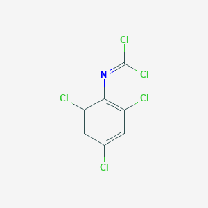 molecular formula C7H2Cl5N B6291691 (2,4,6-Trichlorophenyl)isocyanide dichloride CAS No. 2666-68-4