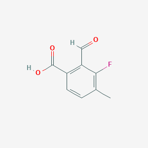 3-Fluoro-2-formyl-4-methylbenzoic acid