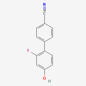 4-(4-Cyanophenyl)-3-fluorophenol, 95%