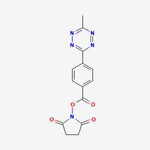 Me-Tz-NHS, 4-(6-Methyl-1,2,4,5-tetrazin-3-yl)-benzoic acid NHS ester
