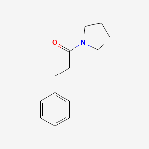 3-Phenyl-1-(pyrrolidin-1-yl)propan-1-one