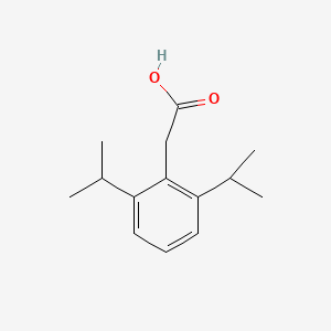 molecular formula C14H20O2 B6291881 2-(2,6-Diisopropylphenyl)acetic acid CAS No. 1855-28-3