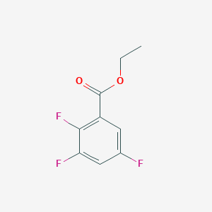 molecular formula C9H7F3O2 B6291990 2,3,5-Trifluoro-benzoic acid ethyl ester, 97% CAS No. 773135-01-6