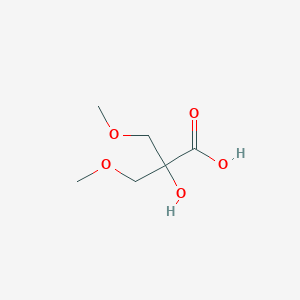 molecular formula C6H12O5 B6292033 2-Hydroxy-3-methoxy-2-methoxymethylpropionic acid CAS No. 885953-49-1