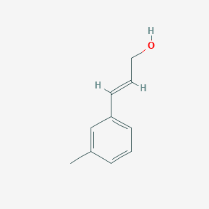 molecular formula C10H12O B6292040 (E)-3-m-Tolyl-prop-2-en-1-ol, 95% CAS No. 125616-93-5