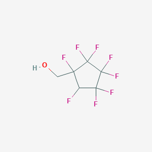 molecular formula C6H4F8O B6292066 (2H-Octafluorocyclopentyl)methanol, 97% CAS No. 7481-14-3