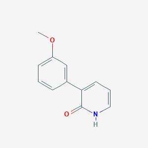 molecular formula C12H11NO2 B6292128 2-Hydroxy-3-(3-methoxyphenyl)pyridine, 95% CAS No. 30081-70-0