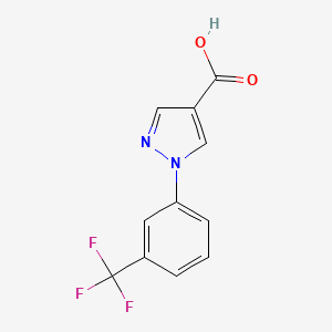 1-(3-Trifluoromethyl-phenyl)-1H-pyrazole-4-carboxylic acid, 95%