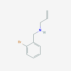 molecular formula C10H12BrN B6292221 [(2-Bromophenyl)methyl](prop-2-en-1-yl)amine CAS No. 156271-35-1