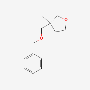 3-(Benzyloxymethyl)-3-methyl-tetrahydrofuran