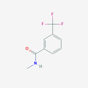 molecular formula C9H8F3NO B6292268 N-Methyl-3-(trifluoromethyl)benzenecarboxamide CAS No. 41882-19-3