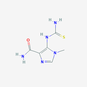 1-Methyl-5-thioureido-1H-imidazole-4-carboxylic acid amide, 95%
