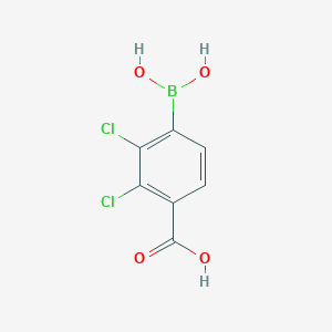 4-Borono-2,3-dichlorobenzoic acid
