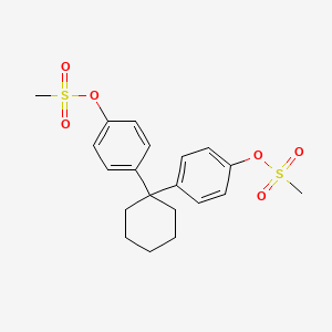 4,4'-Cyclohexylidenebis-phenol dimethanesulfonate