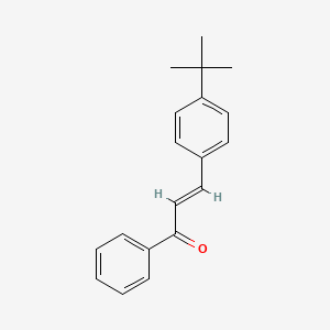 molecular formula C19H20O B6292332 (2E)-3-(4-tert-Butylphenyl)-1-phenylprop-2-en-1-one CAS No. 132971-87-0