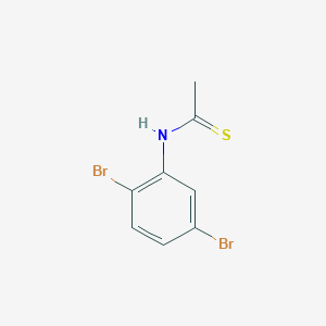 N-(2,5-Dibromo-phenyl)-thioacetamide;  95%