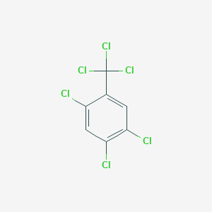 molecular formula C7H2Cl6 B6292368 2,4,5-Trichlorobenzotrichloride CAS No. 27020-90-2