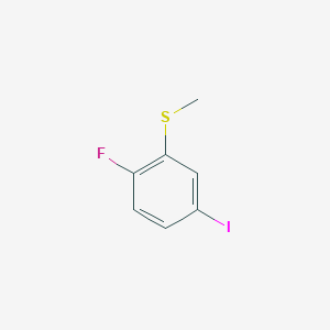 B6292423 2-Fluoro-5-iodothioanisole CAS No. 2484889-20-3