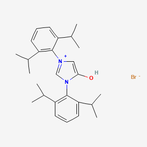 4-Hydroxy-bis(2,6-diisopropylphenyl)-imidazolium bromide