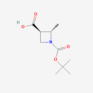 trans-1-t-Butoxycarbonyl-2-methyl-azetidine-3-carboxylic acid