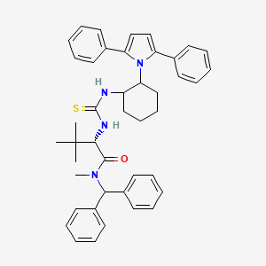 (2S)-N-(Diphenylmethyl)-N,3,3-trimethyl-2-[[[[[(1R,2R)-2-2,5-diphenyl-1H-pyrrol-1-yl]cyclohexyl]amino]thioxomethyl]amino]butanamide, 98%