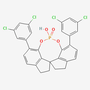 (11aS)-3,7-Bis(3,5-dichlorophenyl)-10,11,12,13-tetrahydro-5-hydroxy-5-oxide-diindeno[7,1-de:1',7'-fg][1,3,2]dioxaphosphocin, 98% (99% ee)