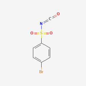 molecular formula C7H4BrNO3S B6292818 4-Bromobenzenesulfonyl isocyanate CAS No. 7018-74-8